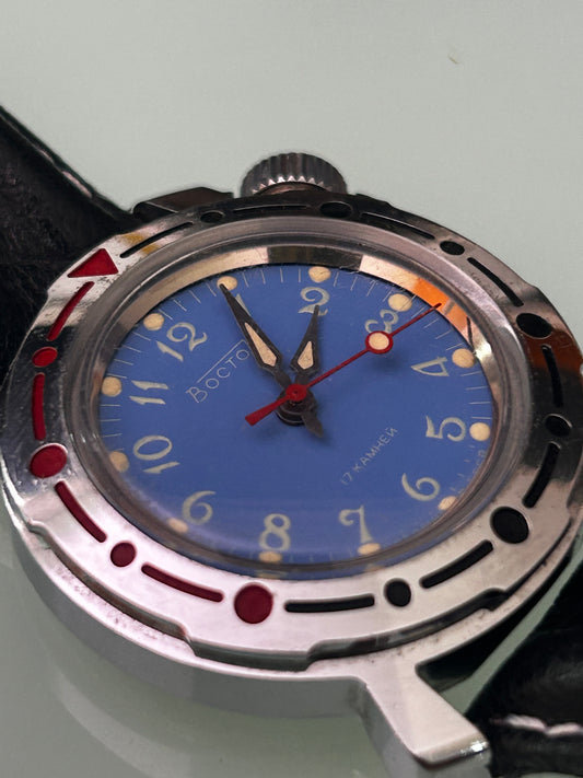 Vostok Cadet Taucheruhr HAU / Vostok Cadet hand winding watch made in Russia