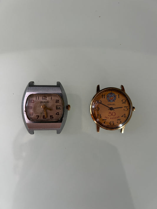 LOT#2 Raketa HAU Uhren defekt / mechanical watches with defects